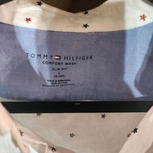 Tommy Hilfiger Cream Shirt with Star Accents
